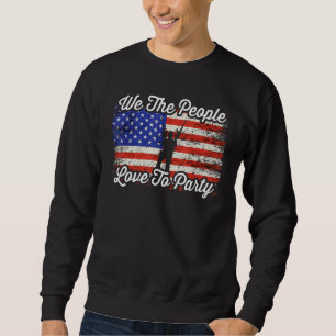 Sweatshirt Nous Les Gens Aiment Faire La Fête Des Pères Fonda