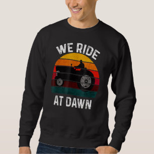 Sweatshirt Nous Marchons À L'Aube Pelouse Mower Pelouse Maill