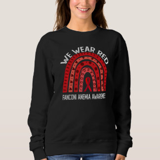 Sweatshirt Nous portons du rouge pour la sensibilisation à l'
