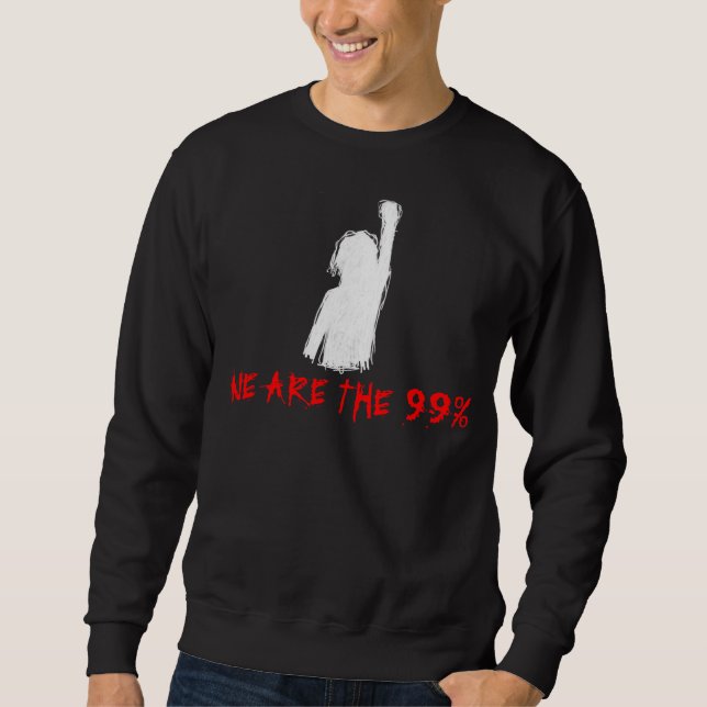 Sweatshirt Nous sommes les 99% (Devant)