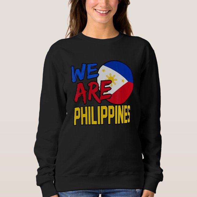Sweatshirt Nous sommes Philippines (Devant)