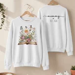 Sweatshirt Nouveau Chapitre Commence Maman Est Féminine