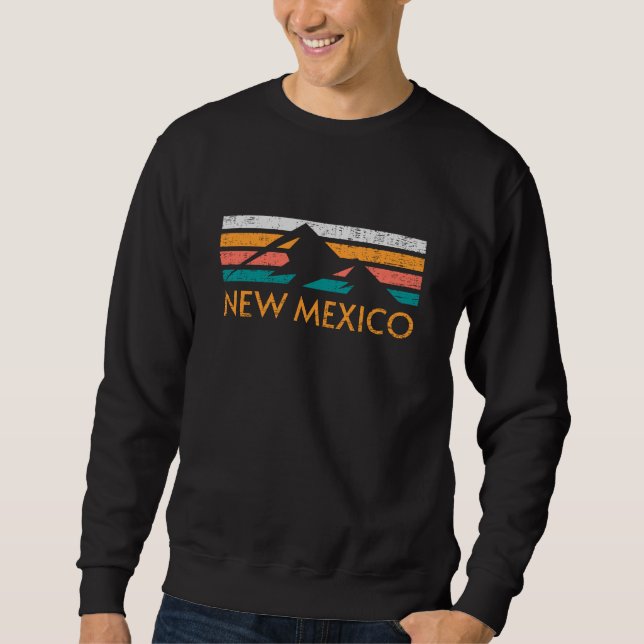 Sweatshirt Nouveau Mexique Retro (Devant)