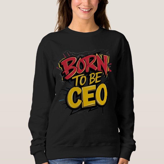 Sweatshirt nouveaux sweats branchés (Devant)