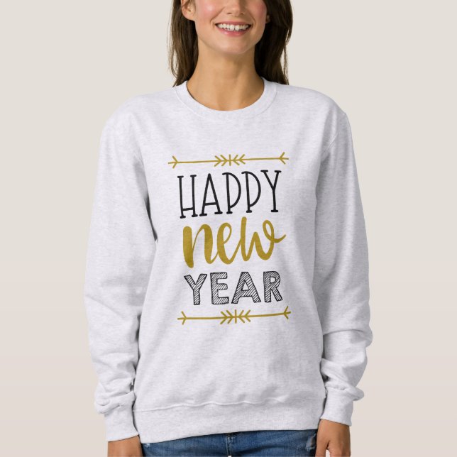 Sweatshirt nouvel an- (Devant)
