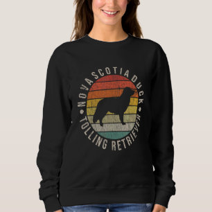 Sweatshirt Nouvelle-Écosse Rétrieur de canard à rouleaux Paw