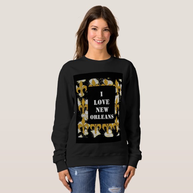 SWEATSHIRT NOUVELLE-ORLÉANS (Devant entier)