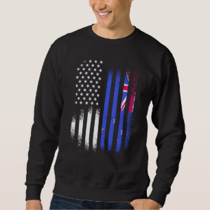 Sweatshirt Nouvelle-Zélande Américain Patriote Pays Cultivé É