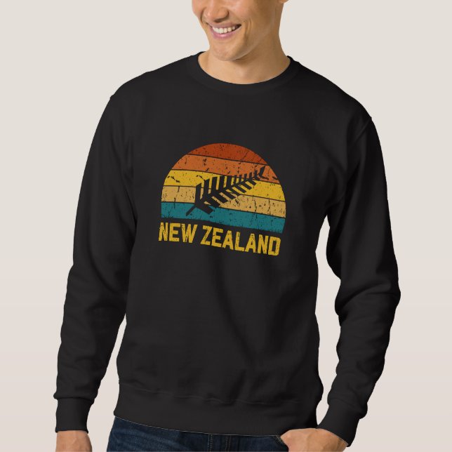 Sweatshirt Nouvelle-Zélande Rétro  (Devant)