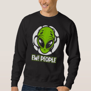 Sweatshirt Nouvelles Personnes Ufo Conspiration Alien