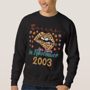 Sweatshirt Novembre 19 Anniversaire Cette Reine Est Née À Nov