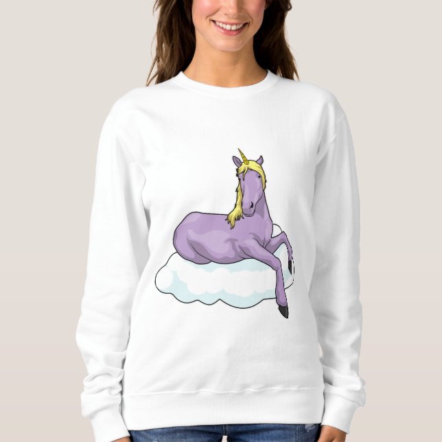 Sweatshirt Nuage Unicorn (Devant)