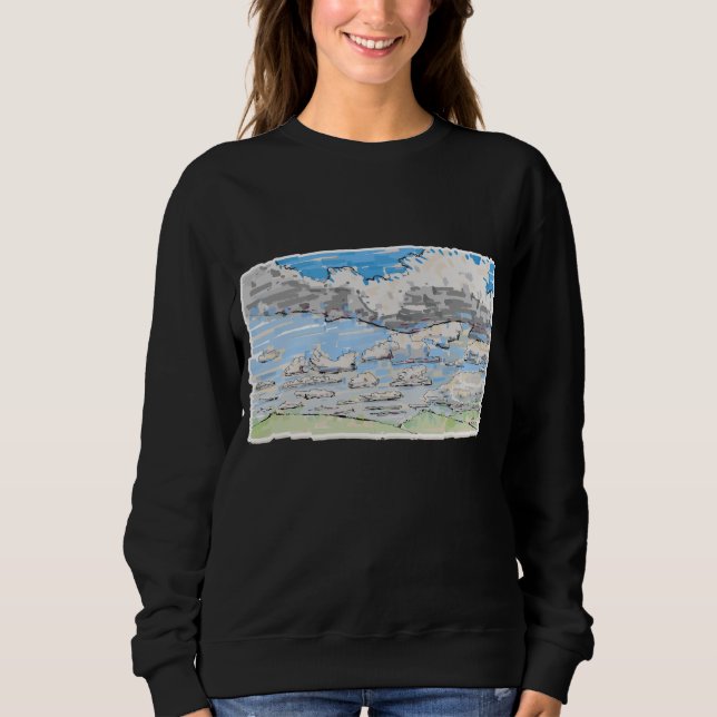 Sweatshirt Nuageux (Devant)
