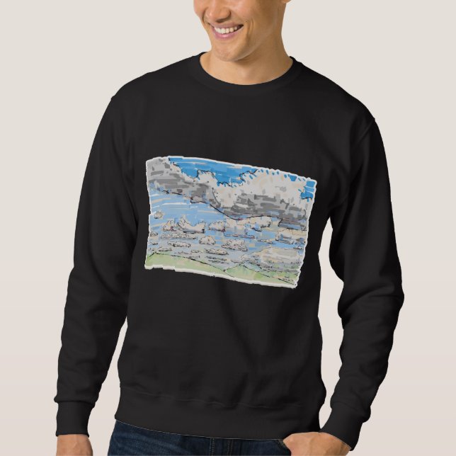 Sweatshirt Nuageux (Devant)