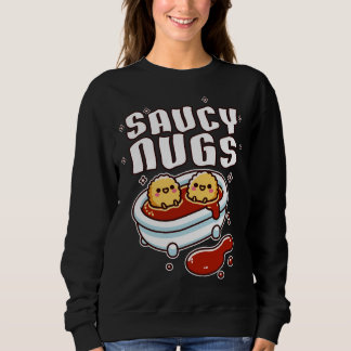 Sweatshirt Nuggets de poulet à la soupe