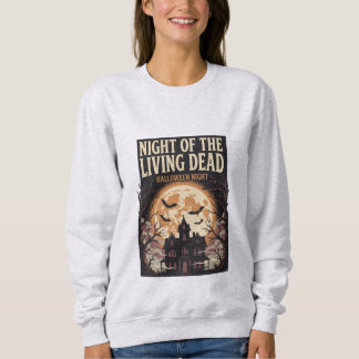 Sweatshirt Nuit des morts-vivants Halloween horreur vintage
