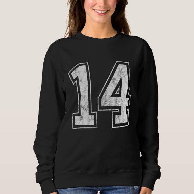 Sweatshirt Numéro 14 (Devant)