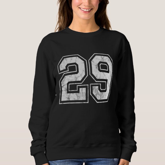 Sweatshirt Numéro 29 (Devant)