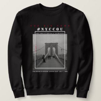 SWEATSHIRT NYCCOU #NYCCOU PONT BROOKLYN