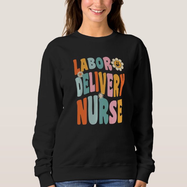 Sweatshirt OB-GYN Labor And Delivery Nurse Premium_2 (Devant)