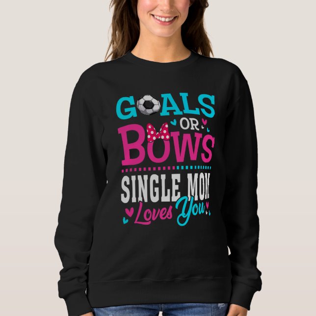 Sweatshirt Objectif de la révélation du genre ou des vaches m (Devant)