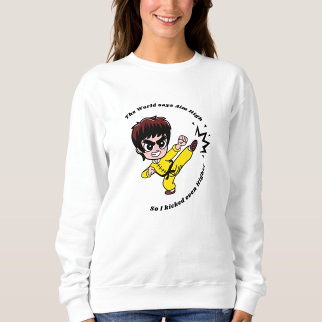 Sweatshirt Objectif haute motivation (Devant)