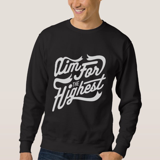Sweatshirt Objectif Pour La Motivation La Plus Haute (Devant)