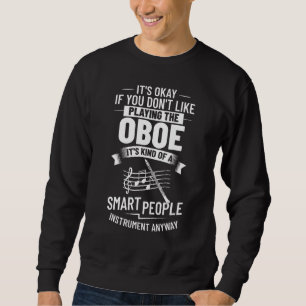 Sweatshirt Oboe Instrument Music Player Débutant Leçon Obois