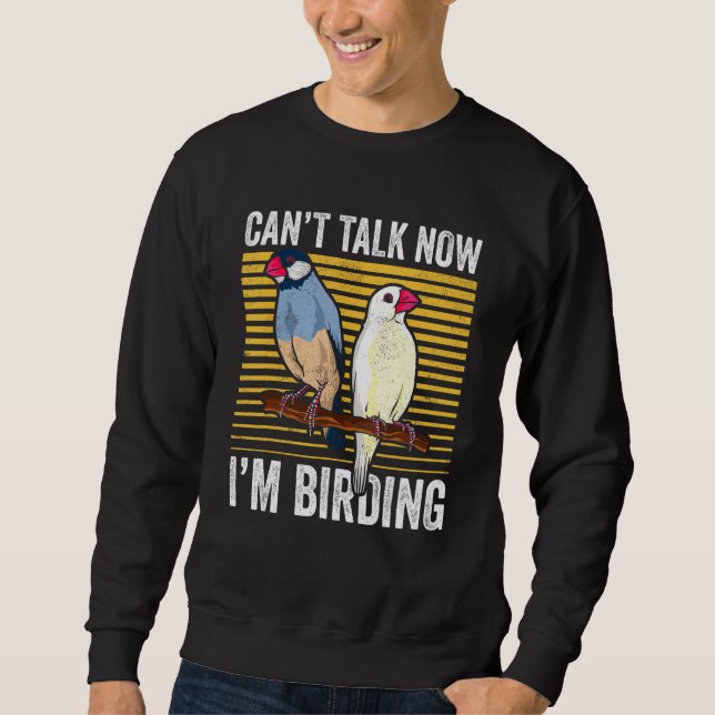 Sweatshirt Observation des oiseaux Regarder Oiseaux Ornitholo (Devant)