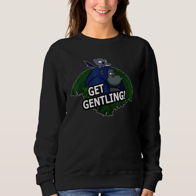 Sweatshirt Obtenez La Gélatine Et La Conception De Chat (Devant)
