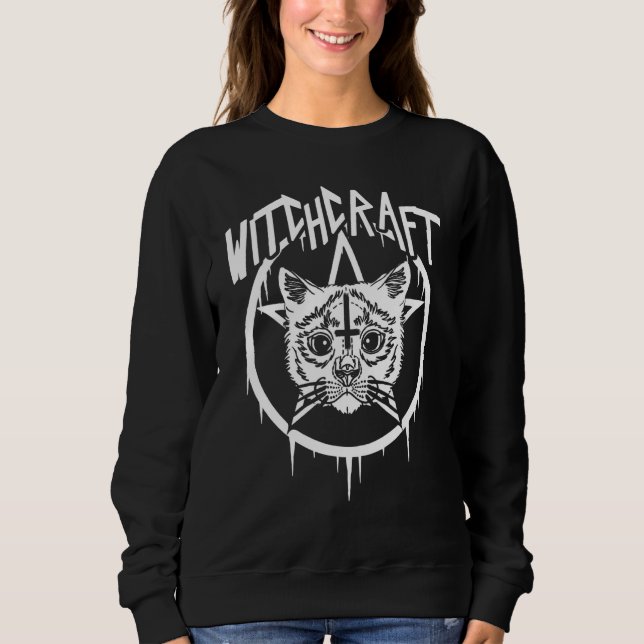Sweatshirt Occulte Wicca & Pagan Witchcraft Wiccan 2 (Devant)