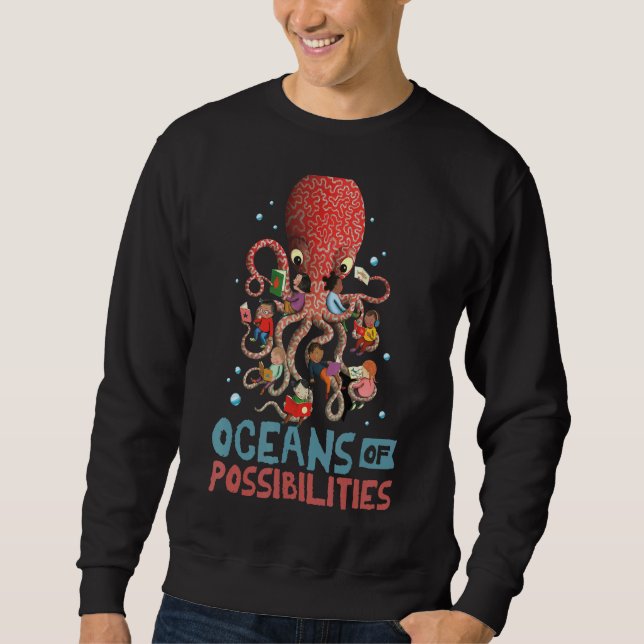 Sweatshirt Océans Des Possibilités Lecture Été 2022 Octop (Devant)