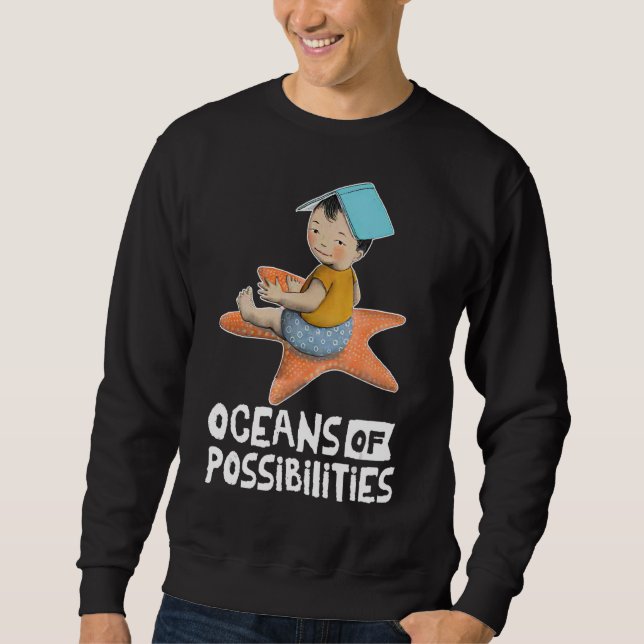 Sweatshirt Océans Des Possibilités Poissons D'Été Animaux De  (Devant)
