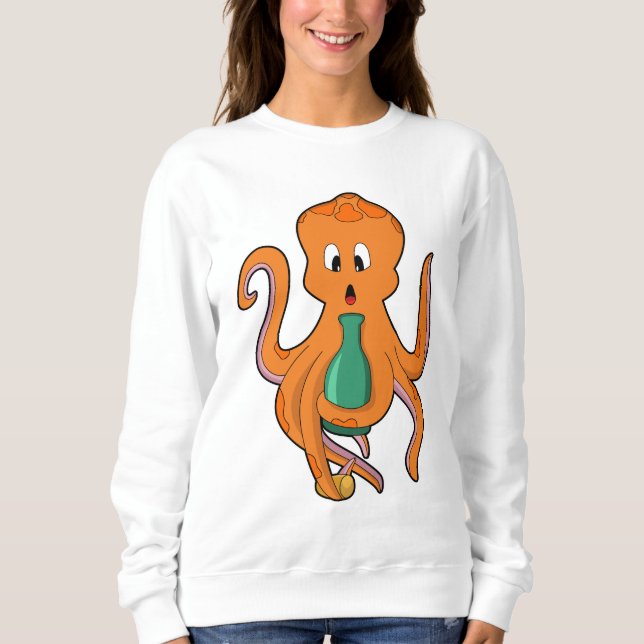 Sweatshirt Octopus avec bouteille.PNG (Devant)