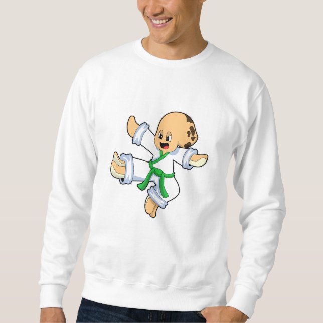 Sweatshirt Octopus dans les arts martiaux Karate (Devant)