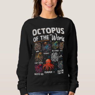 Sweatshirt Octopus Du Monde Amoureux des animaux En Biologie 