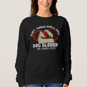 Sweatshirt Odeur De Cheval Et Éleveur De Chien Propriétaire D