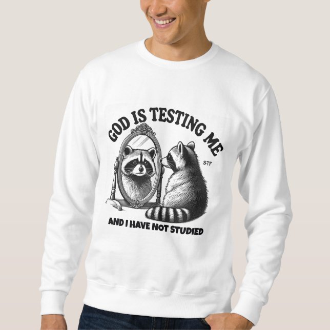 Sweatshirt Official ornament destroyer cat Christmas  (Devant)