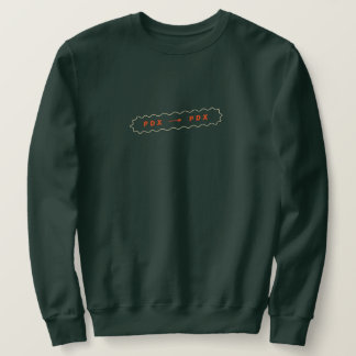 Sweatshirt officiel de la station Portland PDX ver