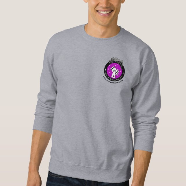 Sweatshirt officiel du logo masculin Grey (Devant)