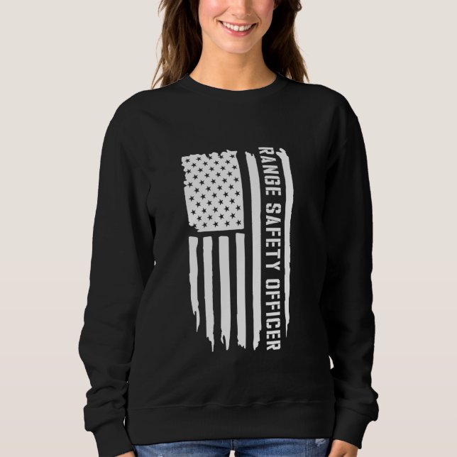 Sweatshirt Officier de sécurité de la portée des armes à feu  (Devant)