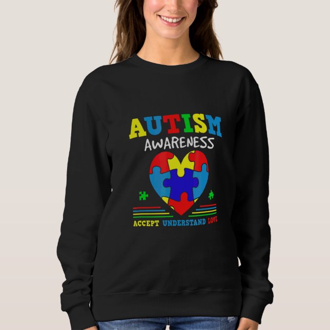Sweatshirt Offre groupée sensibilisation sur l'autisme (Devant)