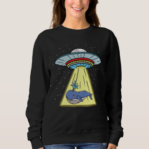 Sweatshirt Ofo Abduction Baleine Bleue