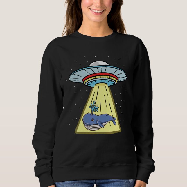 Sweatshirt Ofo Abduction Baleine Bleue (Devant)
