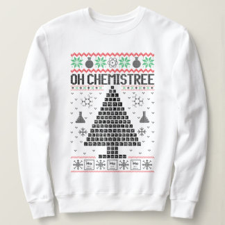 Sweatshirt "Oh Chemistree" Chimie Pun de Noël