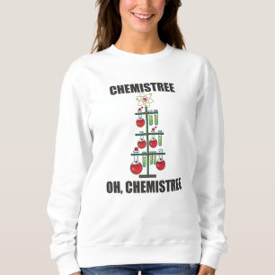 Sweatshirt Oh Chemistree maître en chimie de Noël