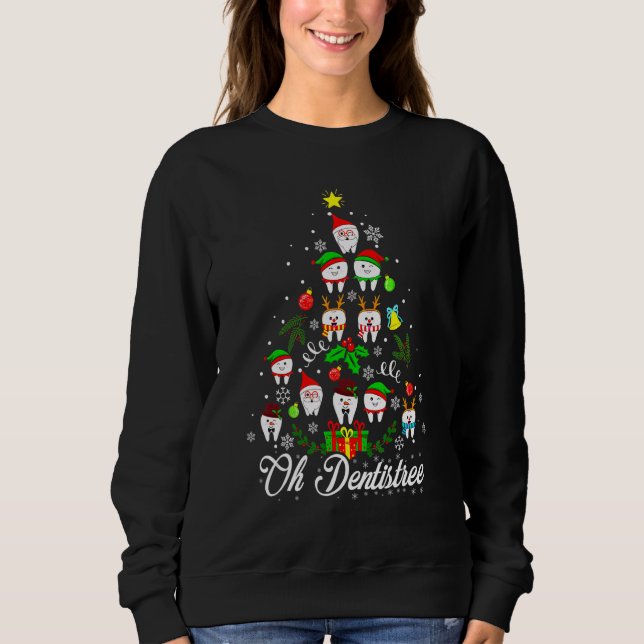 Sweatshirt Oh Dentistree  Dental Surgeon Xmas Dentistry Appar (Devant)