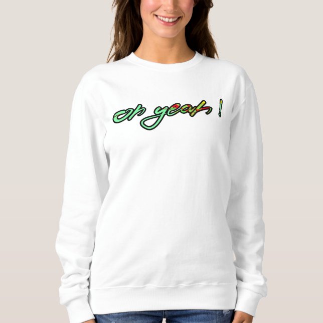 SWEATSHIRT OH OUI ! (Devant)