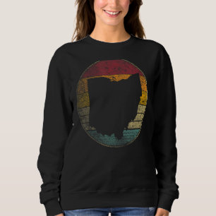 Sweatshirt Ohio Retro Style Vintage les années 70 80s Hommes