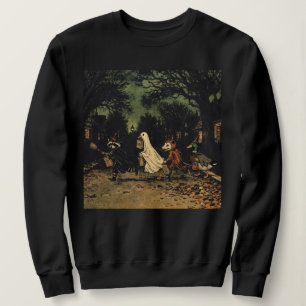 Sweatshirt Oie fantôme Canard colvert Sorcière Raton laveur &